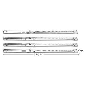 Replacement Stainless Steel Burner Char-Broil 463349917, 463361017, 463372017, 463373019, 463373319, 463375619, 463375719, 463375919, 463376017, 463376017P1, 463376018P2, Gas Models 4PK